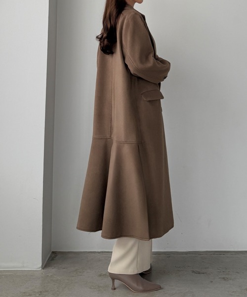 Louere（ルエレ） コート チェスターコート シャギーバックマーメイド