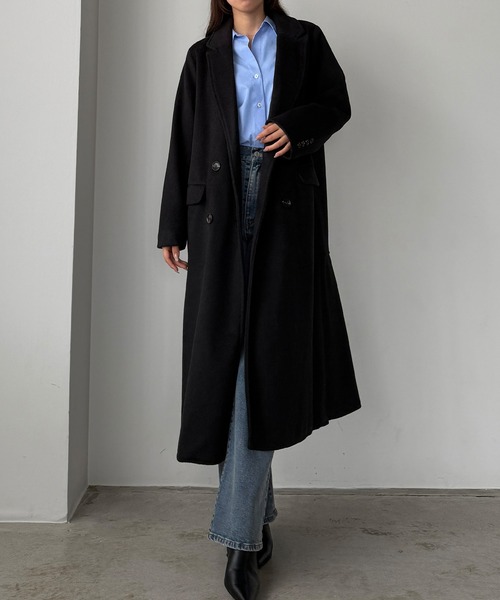 Louere（ルエレ） コート チェスターコート シャギーバックマーメイド