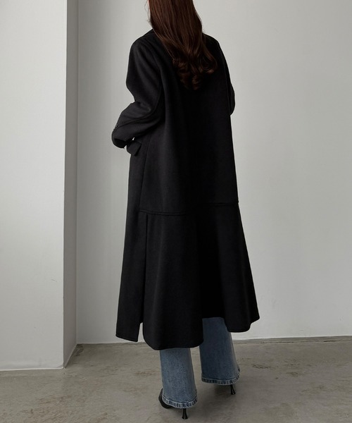 Louere（ルエレ） コート チェスターコート シャギーバックマーメイド