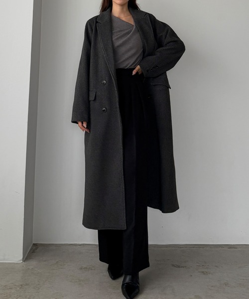 Louere（ルエレ） コート チェスターコート シャギーバックマーメイド