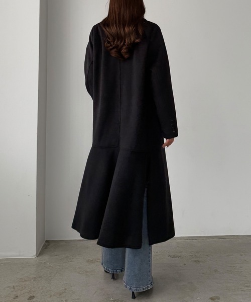 Louere（ルエレ） コート チェスターコート シャギーバックマーメイド