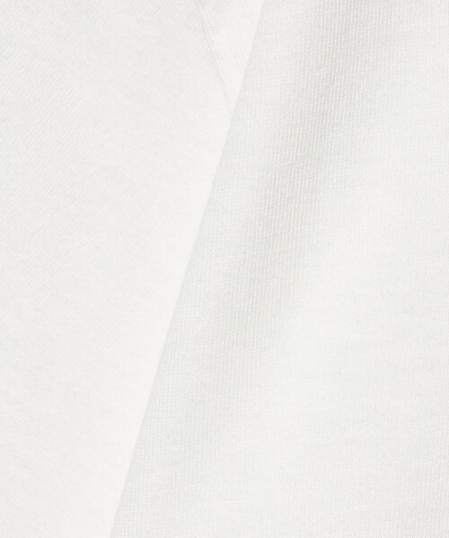 ＜6(ROKU)＞ネック コード Tシャツ　ホワイト BEAUTY&YOUTH UNITED ARROWS｜<6(ROKU)>ネック コード Tシャツ