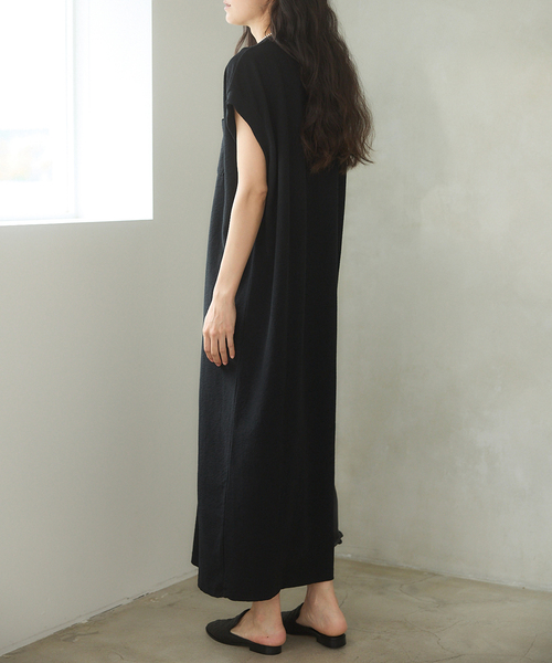 IENA（イエナ） ワンピース 「追加」BLACK ポケットTドレス : ZOZOTOWN