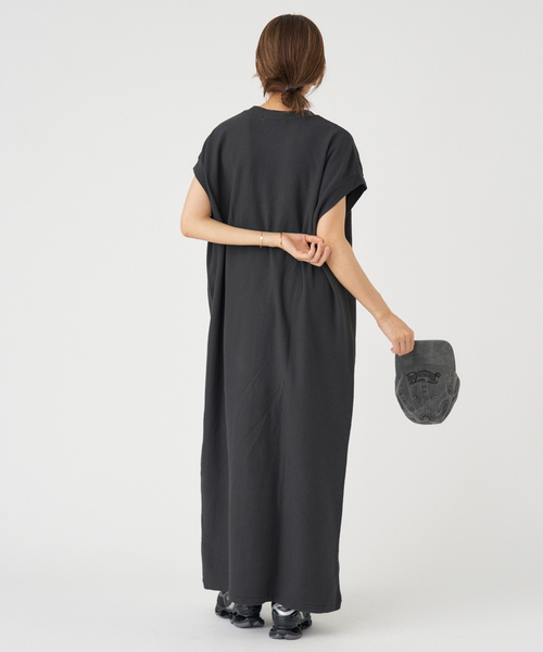 IENA（イエナ） ワンピース 「追加」BLACK ポケットTドレス : ZOZOTOWN