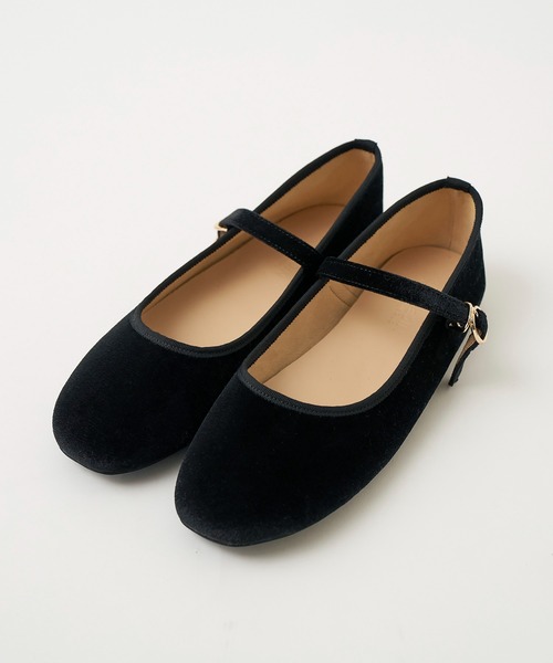 「one after another NICE CLAUP」 フラットパンプス S アイボリー レディース