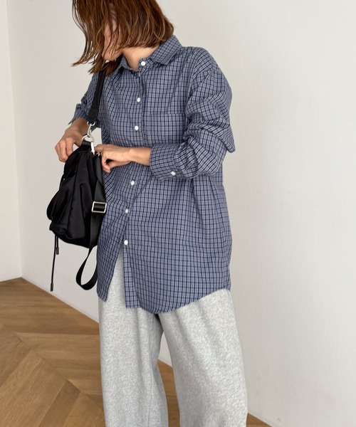 アナイ 38 パンジープリントスカーフネック ブラウス ANAYI - アナイ