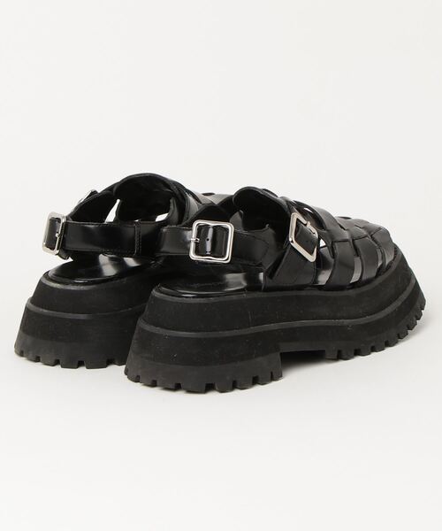 「Jeffrey Campbell」 フラットサンダル 36 ブラック レディース_画像2