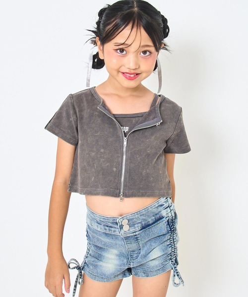 ANAP kids（アナップキッズ） tシャツ ダブルジップ トップス