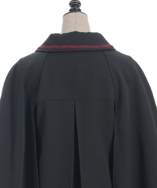 NIBBLE POISON（ニブルポイズン） コート アウター クロス刺繍ケープ