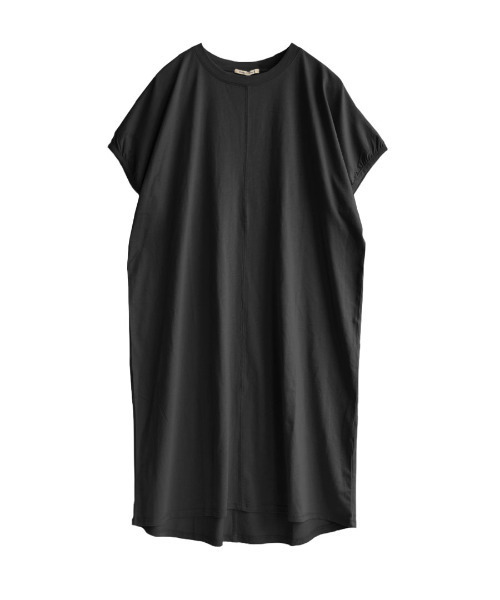 「e-zakkamania stores」 半袖ワンピース M ベージュ レディース_画像2