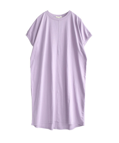 「e-zakkamania stores」 半袖ワンピース M ベージュ レディース_画像7