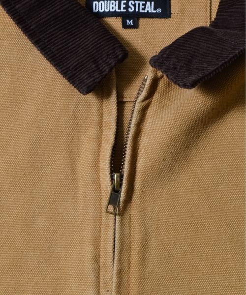 DOUBLE STEAL（ダブルスティール） ブルゾン アウター 衿コーデュロイ