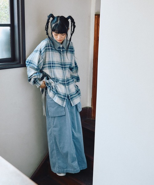 niko and…（ニコアンド） ブラウス シャツ 「MODE NORM CORE」 2WAY