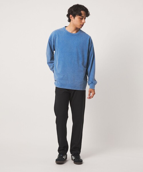 A DAY IN THE LIFE tシャツ フェードカラー ロングスリーブTシャツ「A