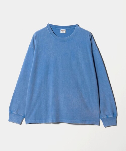A DAY IN THE LIFE tシャツ フェードカラー ロングスリーブTシャツ「A