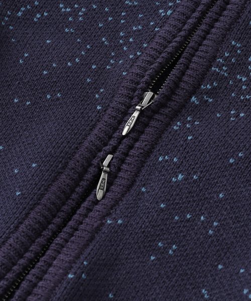 pranoid パラノイド 25aw gradation hooded PARANOID（パラノイド） パーカー GRADATION ZIP KNIT HOODIE YUKIY