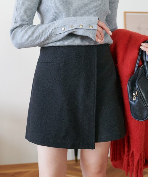 Discoat（ディスコート） パンツ ウールライクスカパン レディース