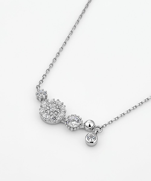 Canal ４℃ Winter Collection シルバー ネックレス CANAL 4℃（カナルヨンドシー） ネックレス 「Winter Collection
