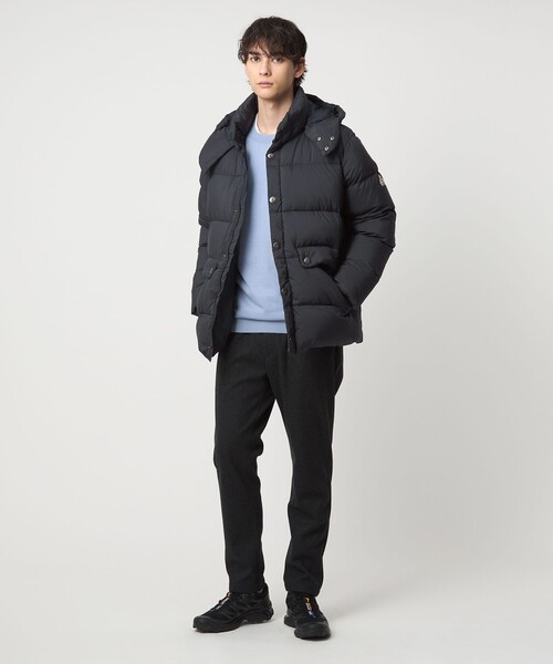 Pyrenex × UNITED ARROWS / ダウンジャケット/L/ナイロン/BLK/無地/W21PJ4// Pyrenex（ピレネックス） ダウンジャケット ダウン 「PYRENEX」TROYES