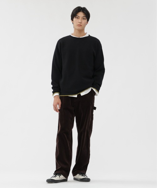 古着 MHL セーター ブラック MHL.（エムエイチエル） セーター ニット PURE WOOL メンズ : ZOZOTOWN