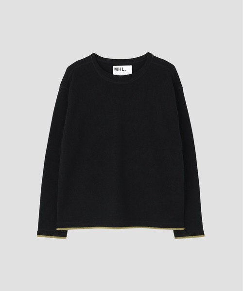 MHL.（エムエイチエル） セーター ニット PURE WOOL メンズ : ZOZOTOWN