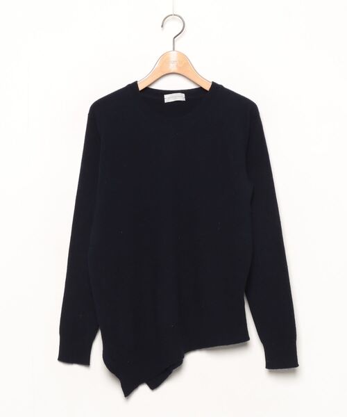 Deuxieme Classe（ドゥーズィエムクラス） 長袖ニット - ネイビー
