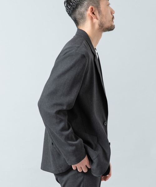 「URBAN RESEARCH ROSSO MEN」 テーラードジャケット LARGE ネイビー メンズ_画像3