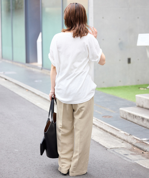 「SLOBE IENA」 パンツ 38 ベージュ レディース_画像5