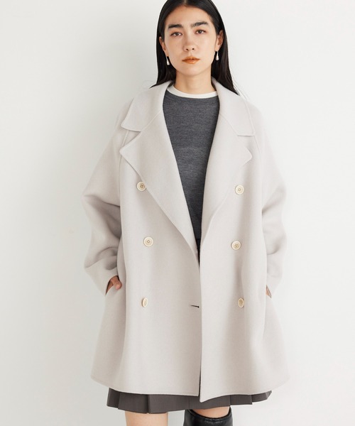 Whim Gazette（ウィム ガゼット） チェスターコート FREE ホワイト