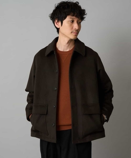 a.v.v（アー・ヴェ・ヴェ） コート ジャケット フェイクウールワイド