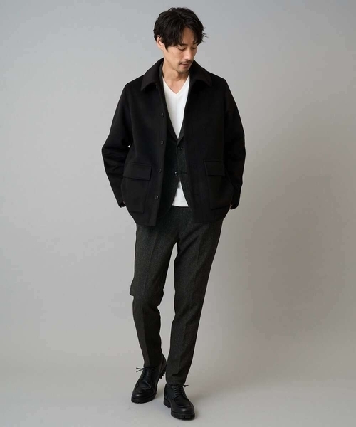 a.v.v（アー・ヴェ・ヴェ） コート ジャケット フェイクウールワイド