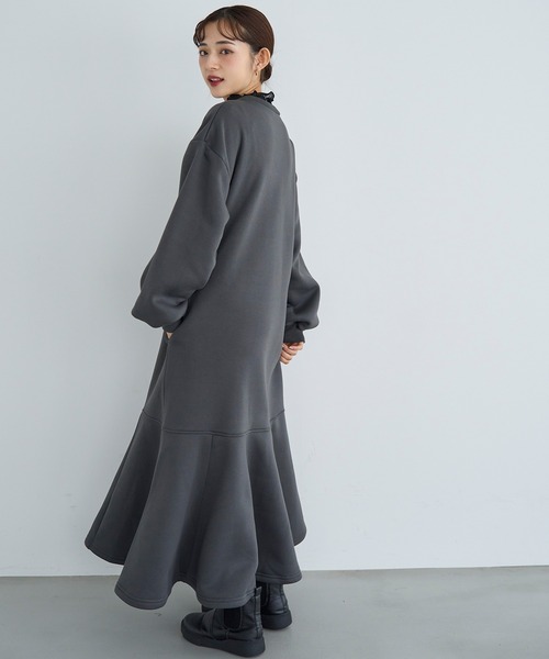 mil（ミル） ワンピース 裏起毛マーメイドワンピース「585132