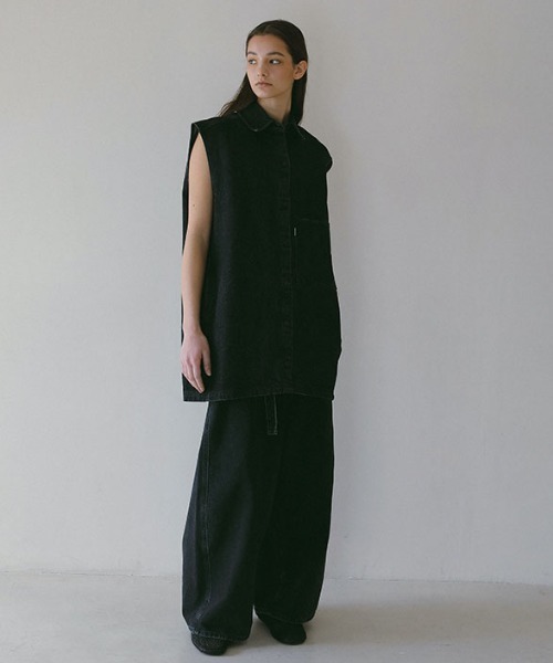 ETRE TOKYO（エトレトウキョウ） デニムパンツ S ブラック レディース