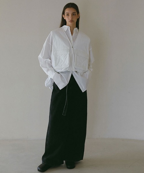 美品 EDWIN ETRE TOKYO 25SS ベルテッドワイドデニムパンツ EDWIN COLLABORATION ITEM -4- │ ETRE TOKYO official online store