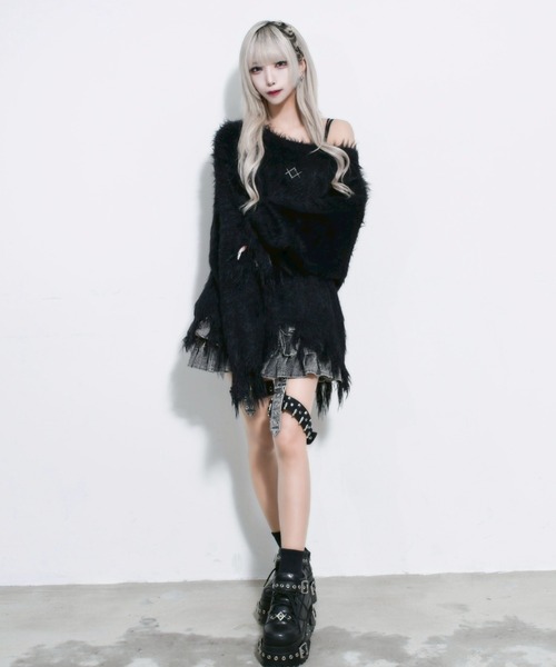 REFLEM（レフレム） ニット セーター 「REFLEM/レフレム」ロゴリベット