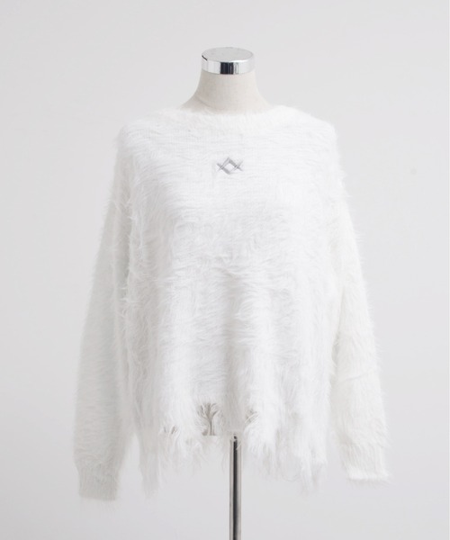 REFLEM（レフレム） ニット セーター 「REFLEM/レフレム」ロゴリベット