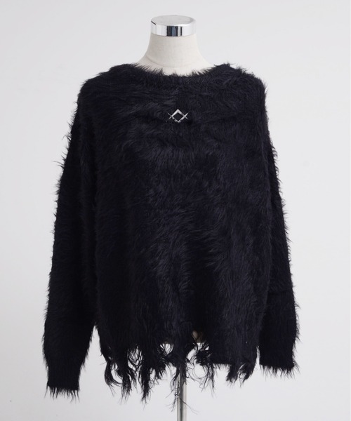 REFLEM（レフレム） ニット セーター 「REFLEM/レフレム」ロゴリベット