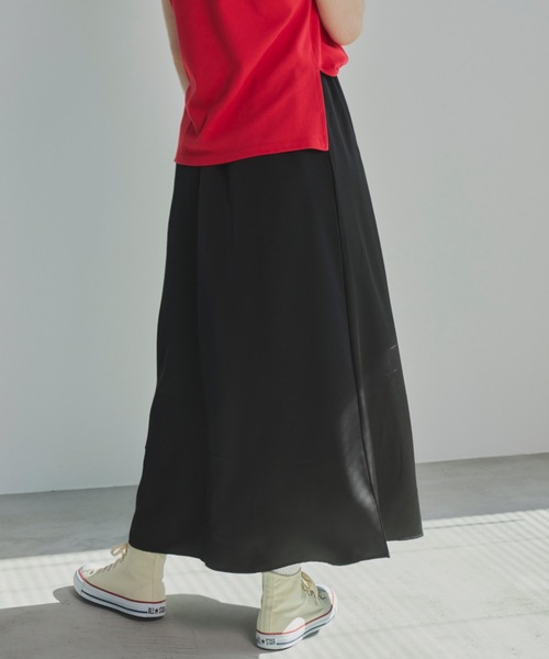 「Unitage」 フレアスカート FREE ブラック レディース_画像2