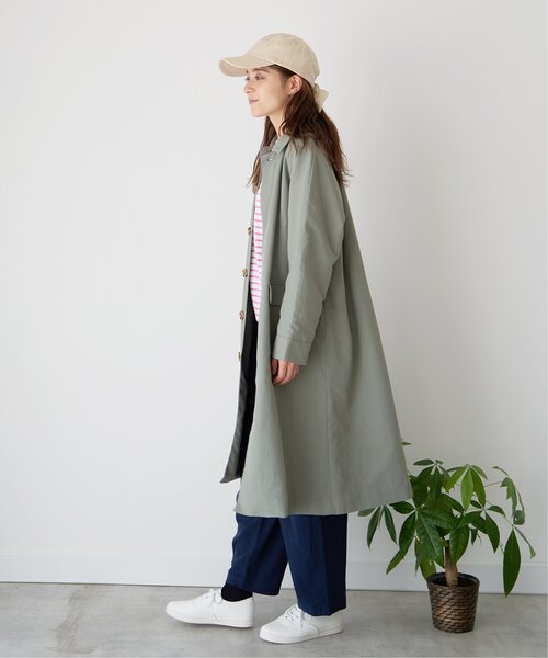 「LBC」 ピーコート M グレー レディース_画像5