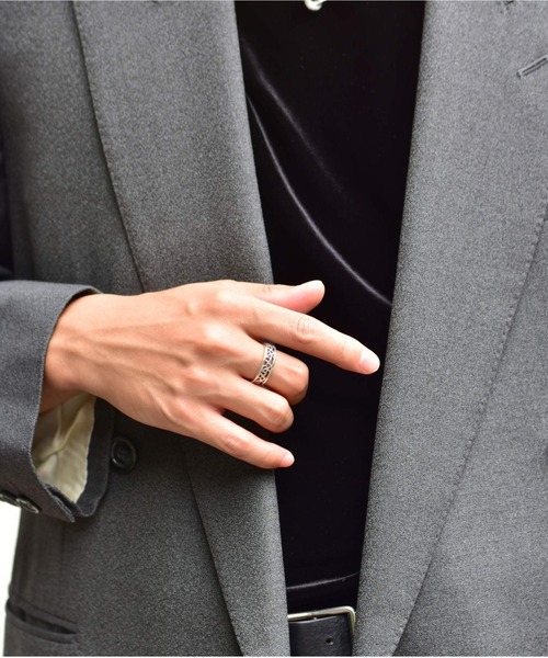 「LION HEART」 リング 9号 シルバー メンズ_画像9