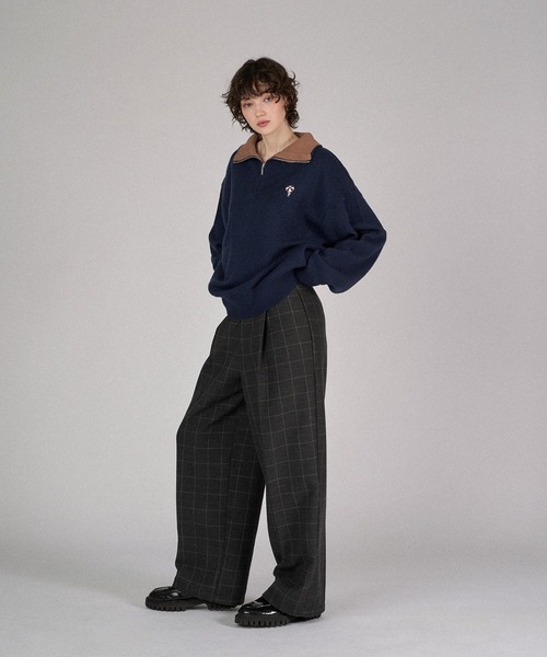 「ONCILY」 長袖ニット SMALL ブラック メンズ_画像9