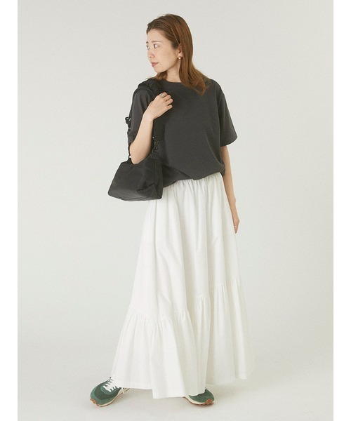 「emmi」 ロングスカート 0 ホワイト レディース_画像7