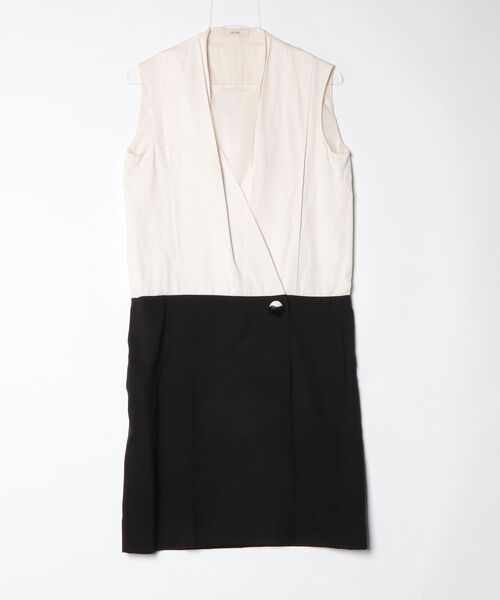 CELINE（セリーヌ） ノースリーブワンピース 36 ベージュ レディース