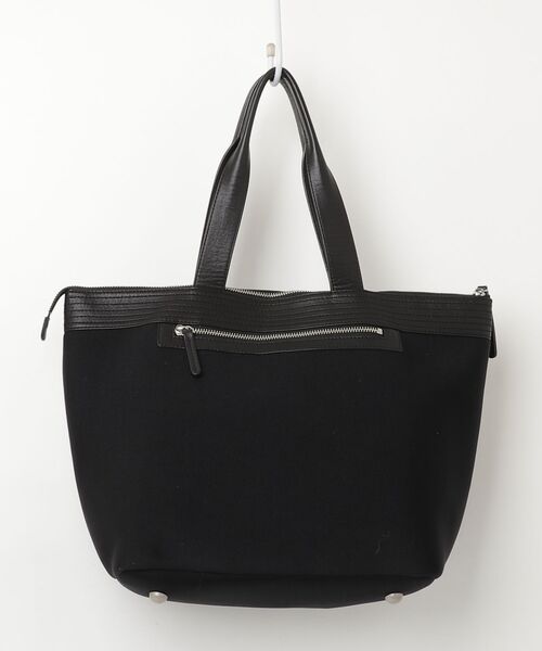 「Kawa-Kawa」 ワンポイントトートバッグ - ブラック レディース_画像2