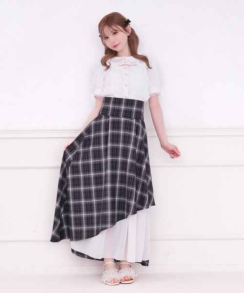 「apres jour」 フレアスカート フリー ブラック レディース_画像6