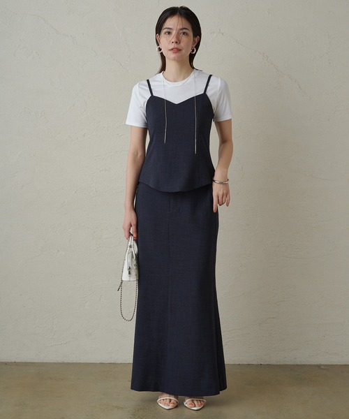 「LOUNGEDRESS」 スカート MEDIUM ブラウン レディース_画像2