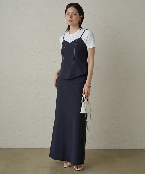 「LOUNGEDRESS」 スカート MEDIUM ブラウン レディース_画像4