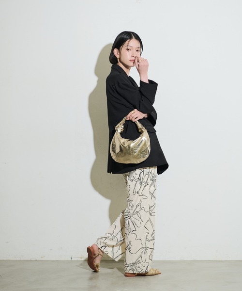 「Shelly island」 イージーパンツ FREE ホワイト レディース_画像9