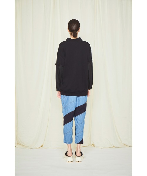 「gomme」 長袖カットソー MEDIUM ブラック レディース_画像10