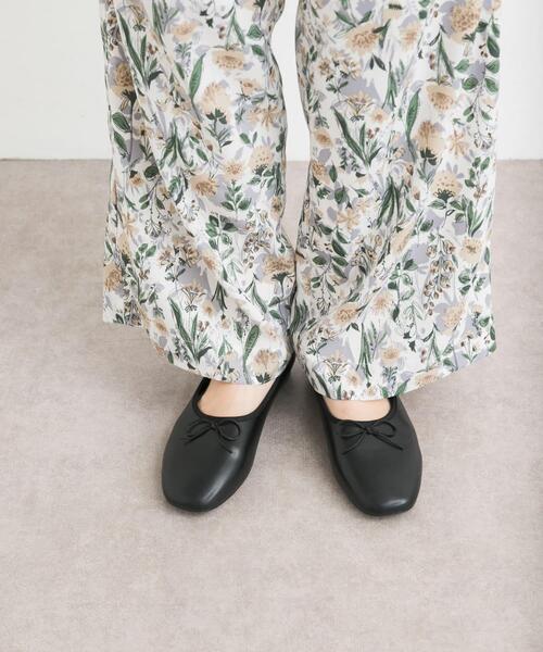 「URBAN RESEARCH DOORS」 バレエシューズ 37 ブラック レディース_画像2